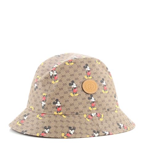 gucci bucket hat mickey mouse